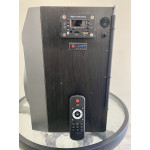 Ahşap Bluetooth Hoparlör - FM Radyo - USB / Kart Okuyuculu Müzik Çalar