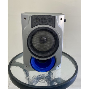 Ahşap Bluetooth Hoparlör - FM Radyo - USB / Kart Okuyuculu Müzik Çalar-2