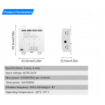 Ewelink Akıllı Role 4 Kanal Kuru Kontak Wifi Mini Role Kutulu Yeni Ürün